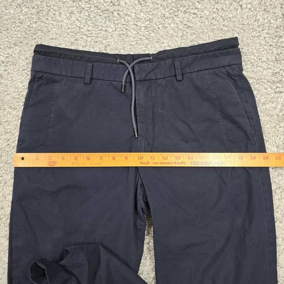 Givenchy‎ Mens Drawstring Pants Size 42 (Fits 33x32) Minimalist Streetwear READ - Picture 10 of 16